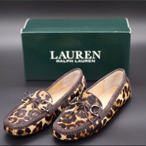 NWT Polo Ralph Lauren Leather & Suede Loafer, 8.5